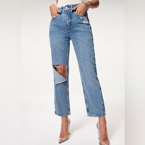 Good American good heritage blue jeans size 6 size 28 NWT